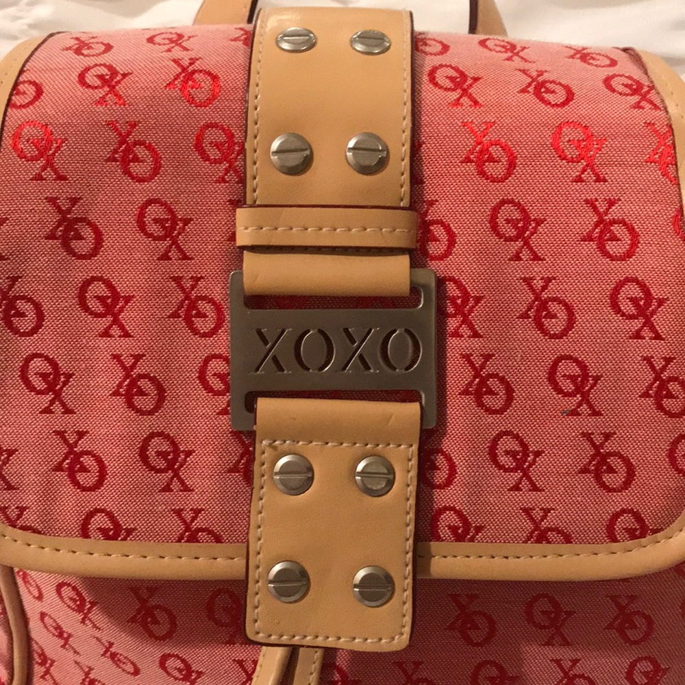 Red Mini Backpack/Purse - Picture 2 of 5